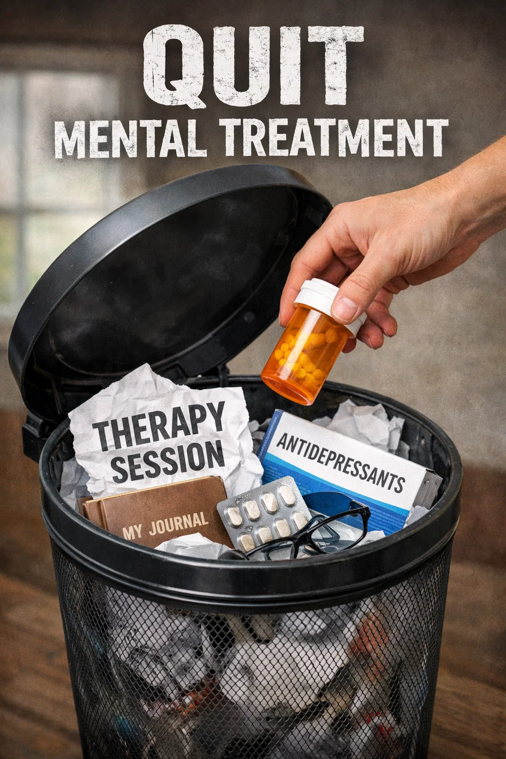 abandonar tratamento